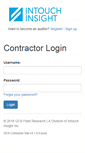 Mobile Screenshot of contractors.gcsresearch.com